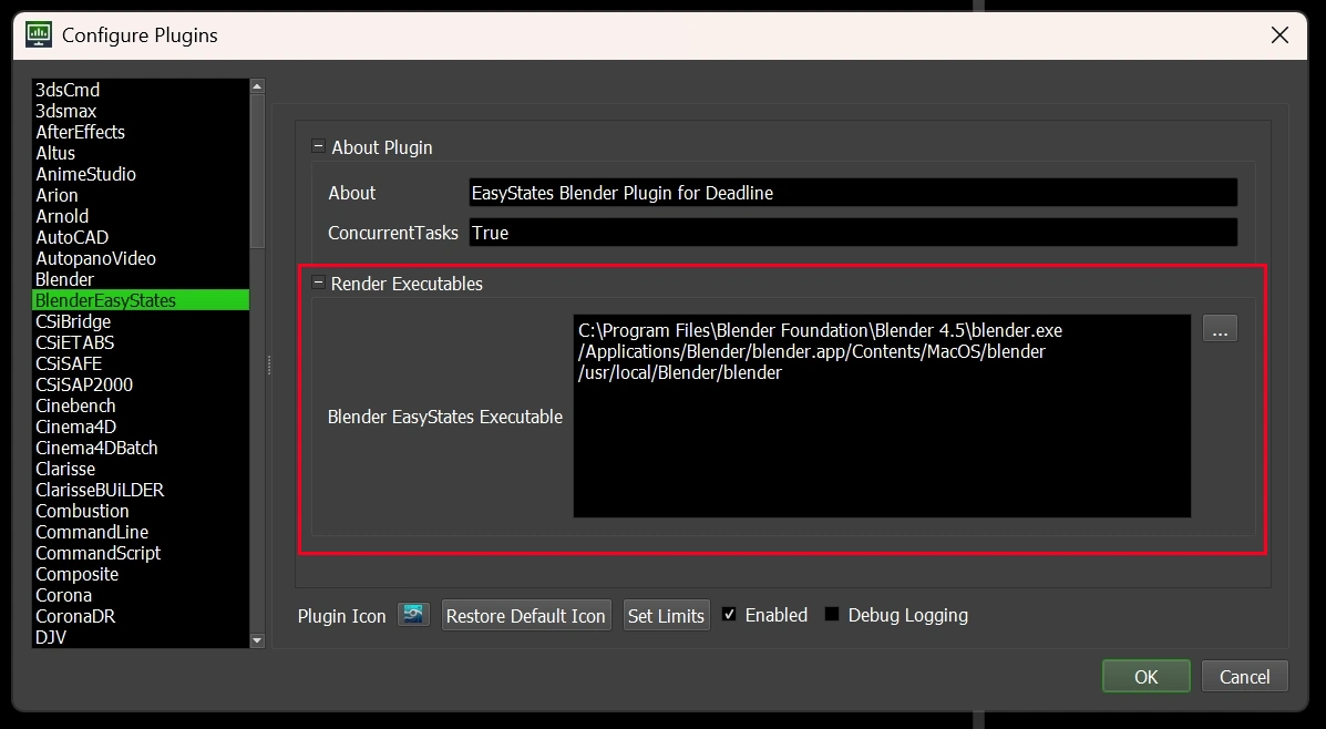 Configure Plugin