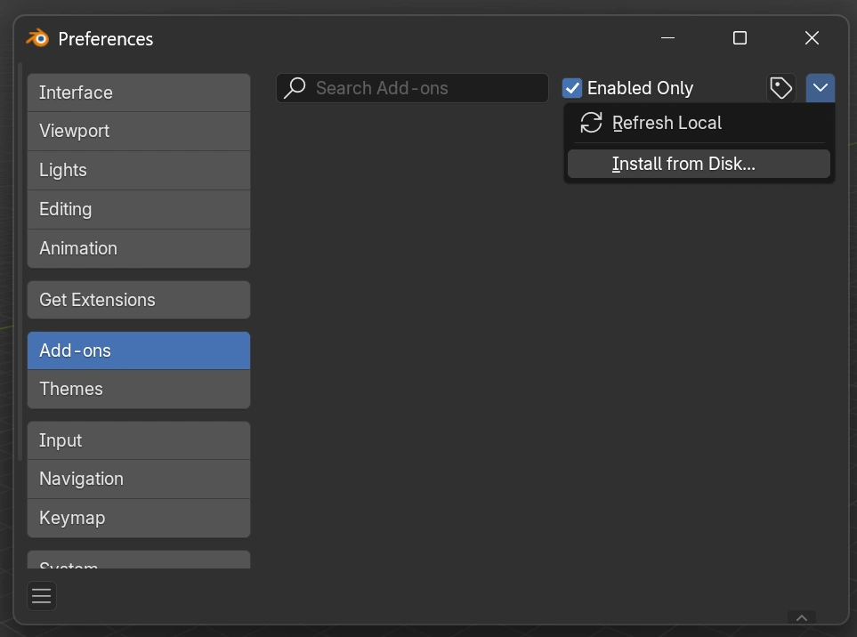 Add-on Panel